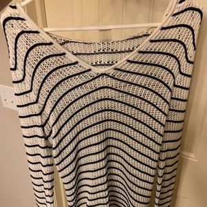 Roxy waffle knit hooded sweater